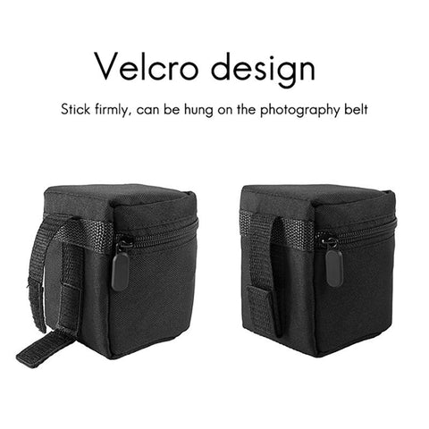 Camera Lens Bag DSLR Padded Thick Shockproof Protective Pouch Case-CE00104-Veeddydropshipping