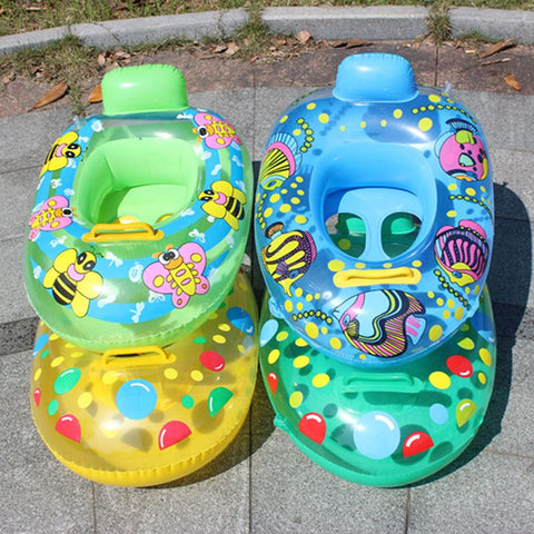 Baby Swimming Pool Rings Seat Cute Inflatable Swim Ring Float Seat Swim -OS00095-Veeddydropshipping