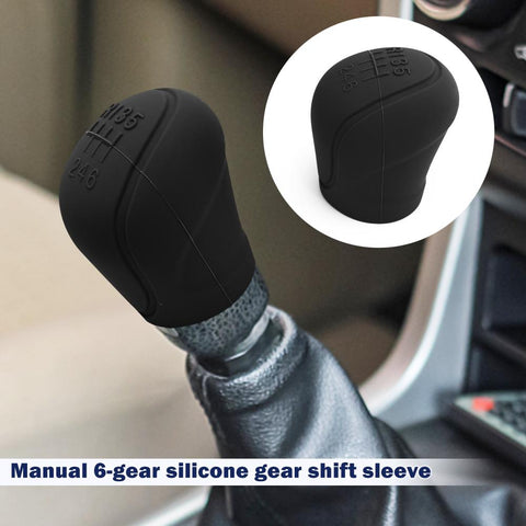 Silicone Case Gear Head Shift Collars Shift Knob Grips-AM01505-Veeddydropshipping