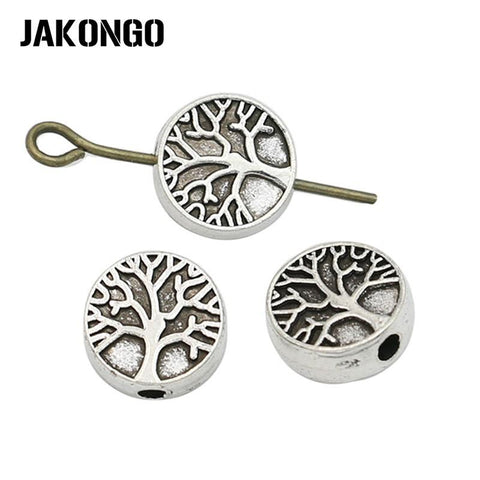 Tree of Life Loose Spacer Beads for Jewelry Making Bracelet DIY -JW01507-Veeddydropshipping