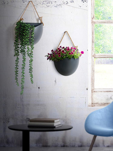 Nordic ceramic flower pendant wall hanging-HA00256-Veeddydropshipping