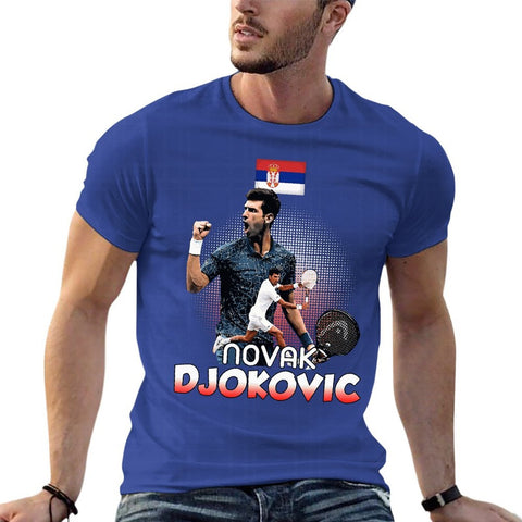 Grand Slam Tennis Novak Oversized T-Shirt Branded-MF00036-Veeddydropshipping
