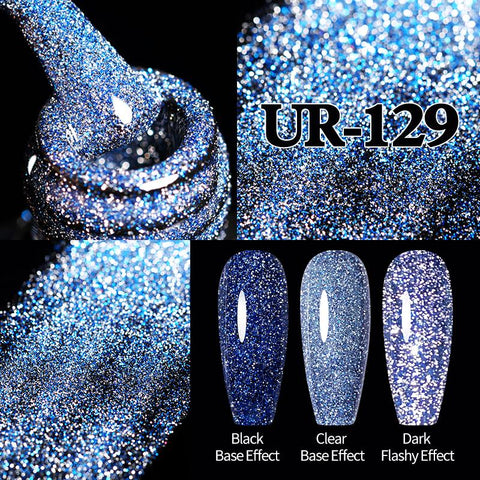 7.5ml Reflective Glitter Gel Nail Polish Winter Color Sparkling -BH01009-Veeddydropshipping