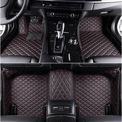 Custom 5 Seat Car Floor Mats for Bmw 5 Series F10 2010-2016 Year-AM00042-Veeddydropshipping