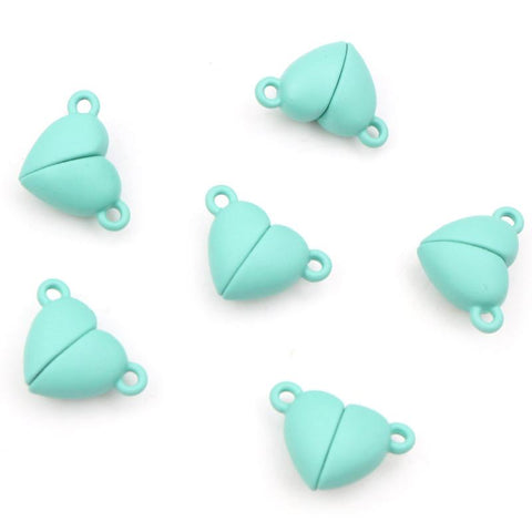 Love Heart Round Shaped  Clasps Beads Charms for DIY-JW01539-Veeddydropshipping