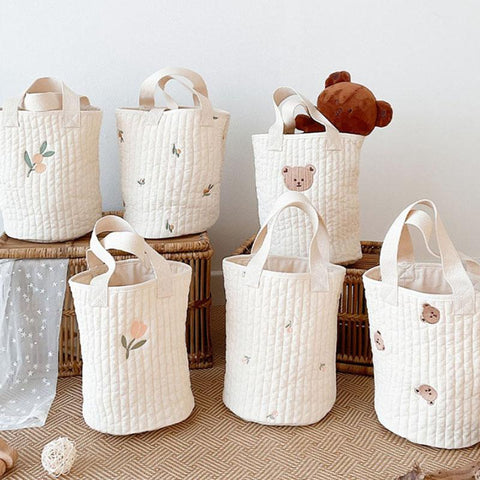 Botique Baby Bags 2022 New Cute Embroidery Diaper Bag-TB00211-Veeddydropshipping