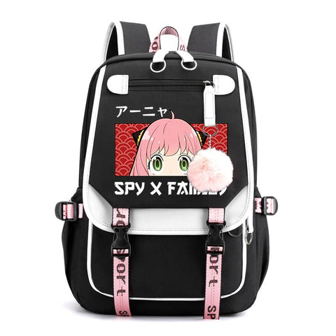 Backpack Women comics Cartoon School Bags Teenager Girls Bookbag Lady-BS00028-Veeddydropshipping