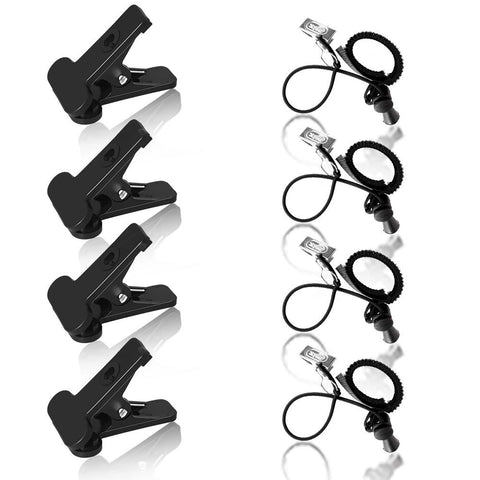 8Pcs Photography Spring Clips And Side Clamps Fixed Backdrop Muslin &amp-CE00485-Veeddydropshipping