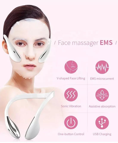 Smart Electric V-Face Shaping Massager Microcurrent-BH00379-Veeddydropshipping