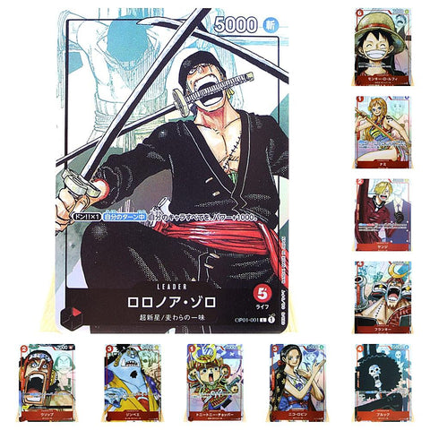 Anime Toys Cute One Piece Luffy Roronoa Zoro Nami   OPCG actual-TB01620-Veeddydropshipping