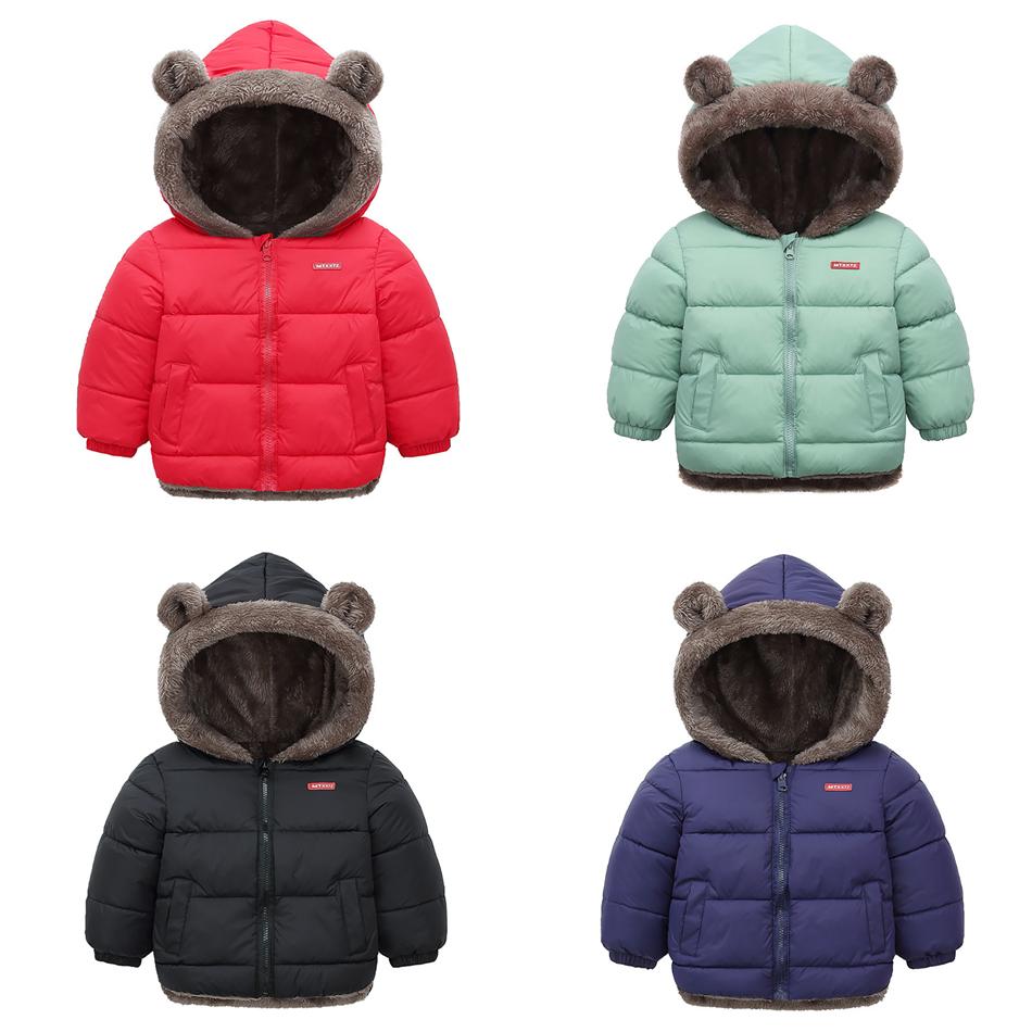 Kids Cotton Clothing Thickened Down Children Jacket-Veeddydropshipping