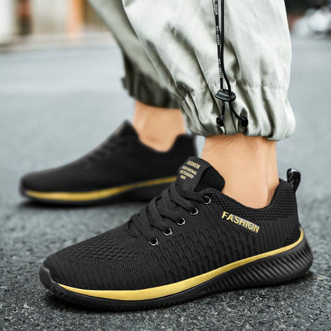Men Lace Up Sneakers For Men Mesh Spring Summer Male-BS01338-Veeddydropshipping