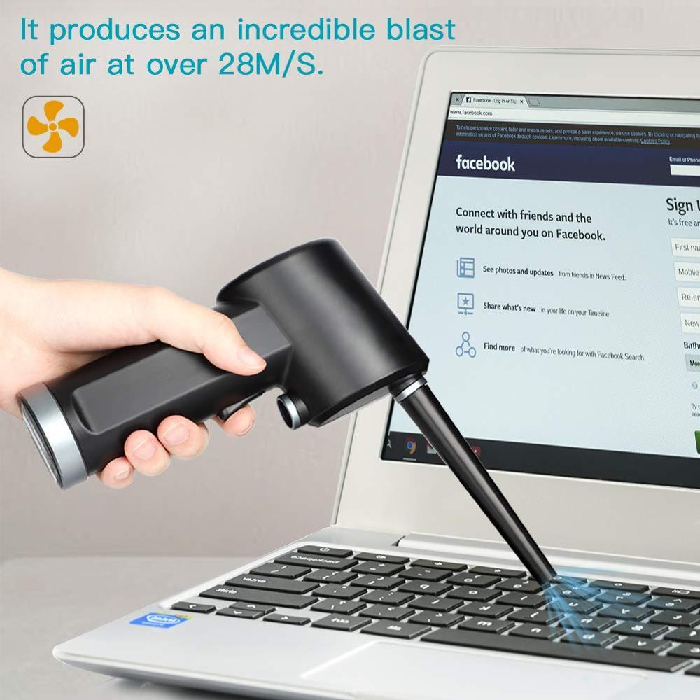 Cordless AIR Duster Computer Keyboard and Electronics Clean-Veeddydropshipping