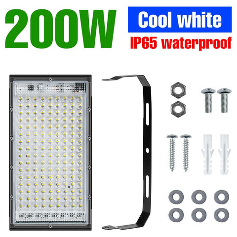 200W LED Spotlight Outdoor Garden Lights IP65 Waterproof Floodlight LED-TI00876-Veeddydropshipping