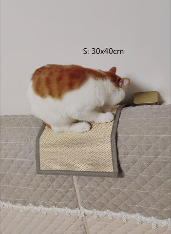Bamboo Woven Cat Scratcher Sofa Mats-HA01415-Veeddydropshipping
