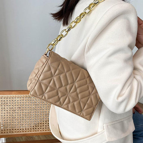 Thick Chain Underarm Bags For Women Brand Designer Handbags-BS00141-Veeddydropshipping