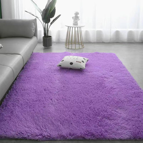 Nordic tie-dye carpet wholesale plush bedroom blanket-HA00426-Veeddydropshipping