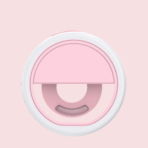 USB Charge Led Selfie Ring Light Mobile Phone Lens LED Selfie Lamp Ring for iPhone-PA00664-Veeddydropshipping