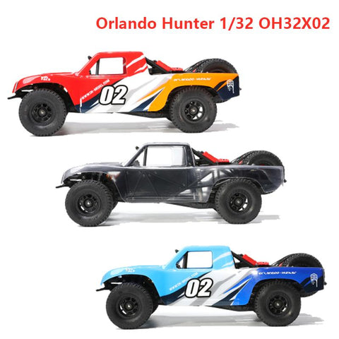 Orlandoo Hunter 1/32 Mini Truck Vehicle Toys Pipe Off-road Climbing RC-TB01442-Veeddydropshipping