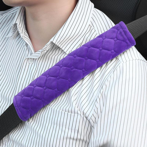 Seat Belt Covers Warm Plush Safety Belts Shoulder Protection-AM01433-Veeddydropshipping