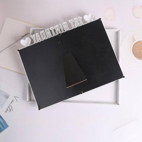 My First Year Baby Memorial Photo Frame School Years Kids Student Baby-TB00829-Veeddydropshipping