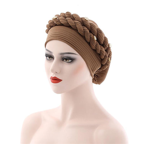Handmade New African Cap Nigerian Wedding-WF01498-Veeddydropshipping