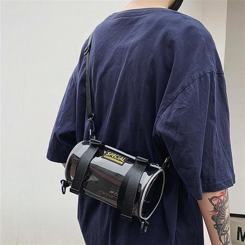 Messenger Bag Ins Tide Leisure Mobile Phone Bag Barrel-BS00419-Veeddydropshipping
