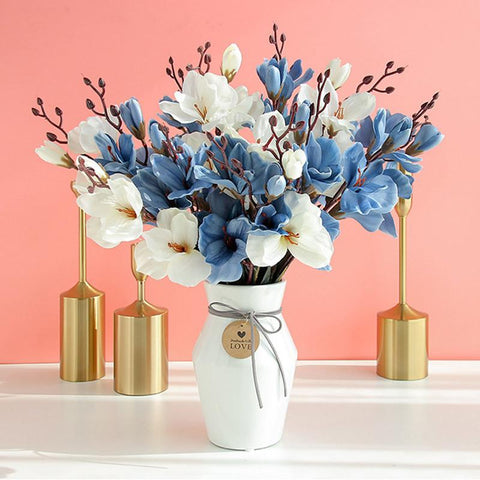 Simulation Bouquet Magnolia Home Decoration Flower-HA00722-Veeddydropshipping