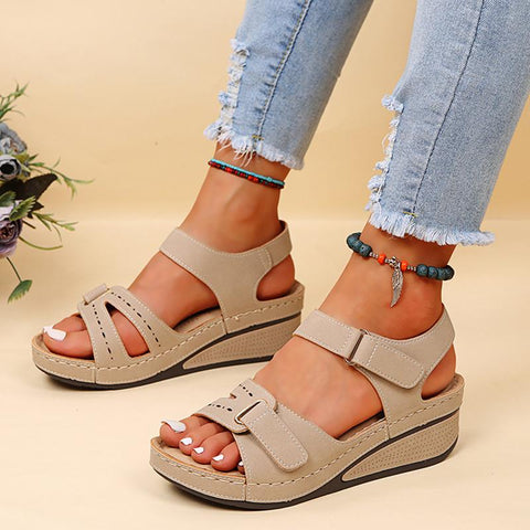 Women&#39;s Sandals Slip On Open Toe Walking Shoes Slipper Party-BS00811-Veeddydropshipping