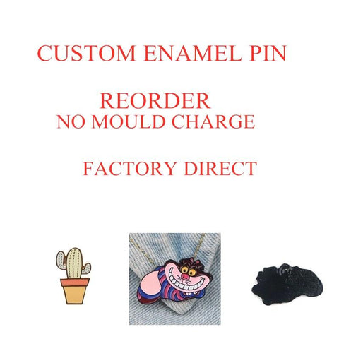 Enamel Badge Brooches Soft  Enamel Lapel Pins-HA00102-Veeddydropshipping