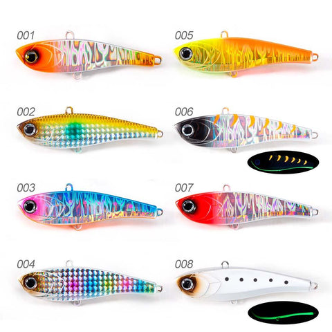 Fishing Sinking VIB Balancers Lure 52mm/10g 68mm/17g 85mm/34g Luminous -OS00525-Veeddydropshipping