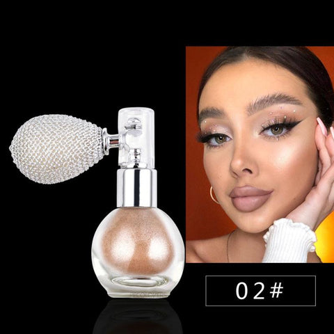 Highlighter Powder Spray High Gloss Glitter-BH00701-Veeddydropshipping