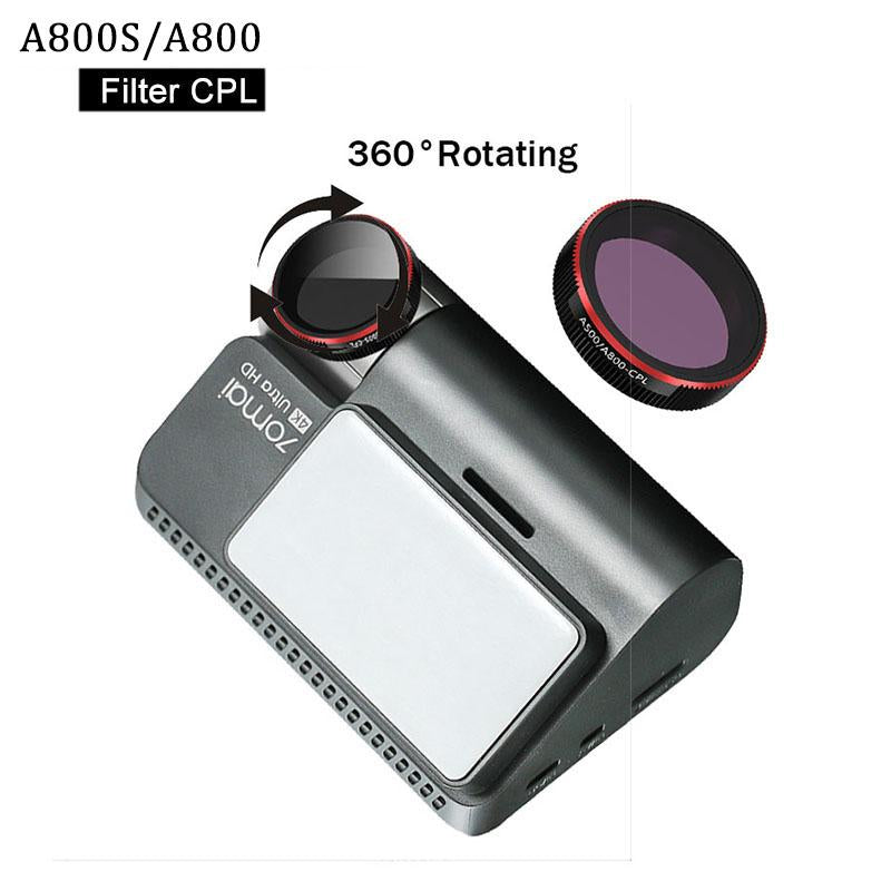 For 70mai Dash Cam 4K A800s CPL Polarizing or RC06 Rear camera  CPL-AM00566-Veeddydropshipping