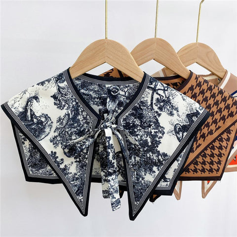 Fake Detachable Collar Neckwear Cape-WF01265-Veeddydropshipping