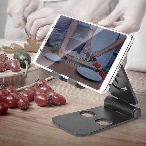 Universal Mobile Phone Holder With Charging Space Tablet Holder For IPad IPhone-PA00543-Veeddydropshipping