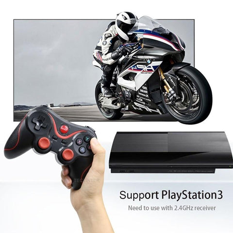 Support Bluetooth T3 Wireless Joystick Gamepad PC Game Controller -CE01347-Veeddydropshipping