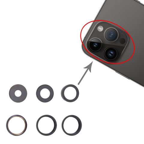 For iPhone 14 Pro Max Camera Lens Cover-PA01232-Veeddydropshipping