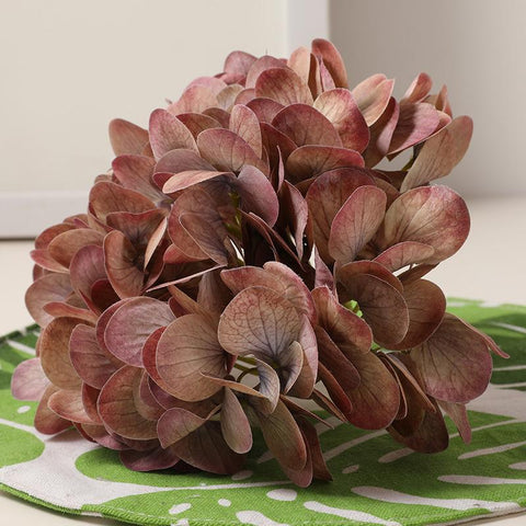 Simulation 3D Hydrangea Head Silk Cloth-HA00670-Veeddydropshipping