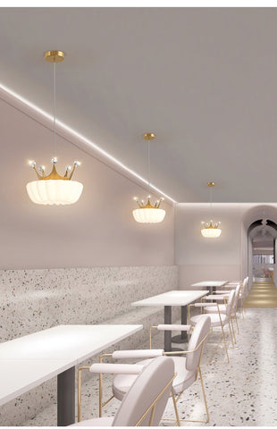 Led Crown Chandelier Fixtures-TI00425-Veeddydropshipping