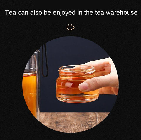 Glass Tea Bottles Infuser Bottle Tea Separation Mug-HA01261-Veeddydropshipping