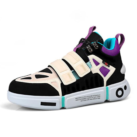Luxury Casual Platform Vulcanized Shoes Men Trainer Street-BS01433-Veeddydropshipping