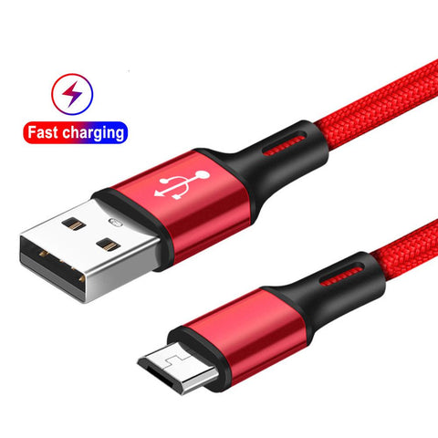 USB Type C Cable Fast Charging Android Phones Data Line Cord Micro USB Cables-PA00404-Veeddydropshipping