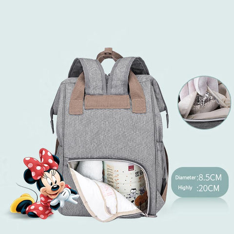 Disney Minnie Mickey Baby Bags for Mom Multifunctional Diaper Bag-TB00221-Veeddydropshipping
