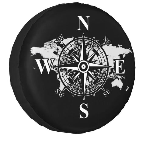 Mountain Spare Wheel Tire Cover for Toyota Land Cruiser Prado-AM00859-Veeddydropshipping