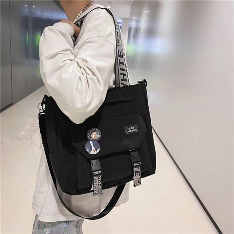 Male Women Messenger Crossbody Bags Student Large Capacity-BS00417-Veeddydropshipping