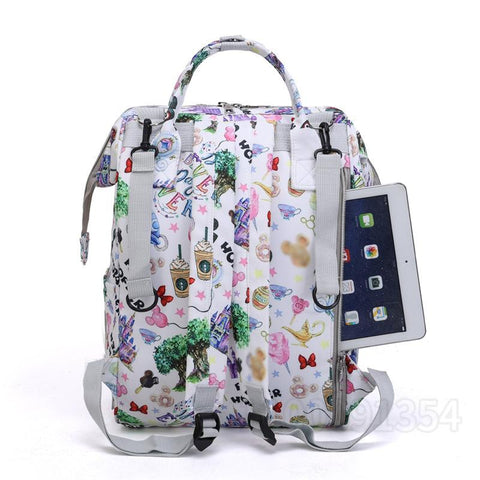 Disney 2022 New Diaper Bag Backpack Multifunctional Baby Bag-TB00191-Veeddydropshipping