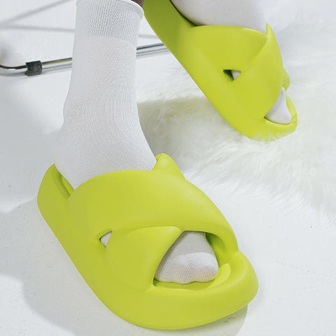 Bottom Women&#39;s Slippers Indoor Shoes Female Home-BS01093-Veeddydropshipping