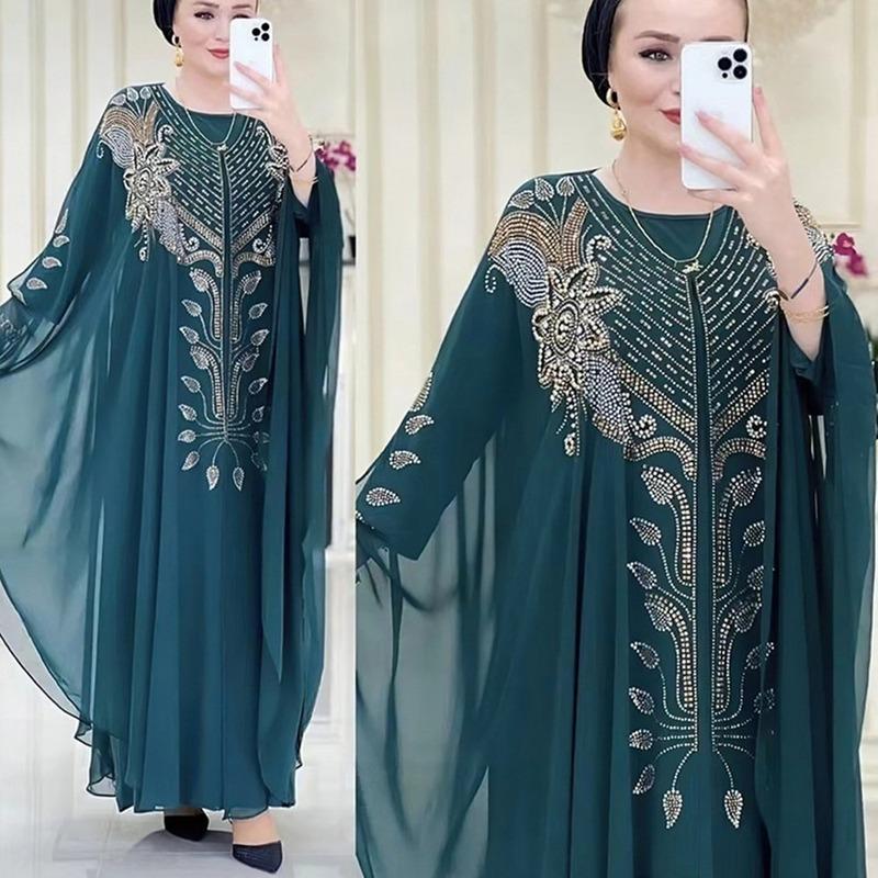 Muslim Kaftan Abaya Women Dresses-Veeddydropshipping