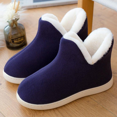 Boots Non-slip Men and Women Home Thick Velvet-BS01196-Veeddydropshipping