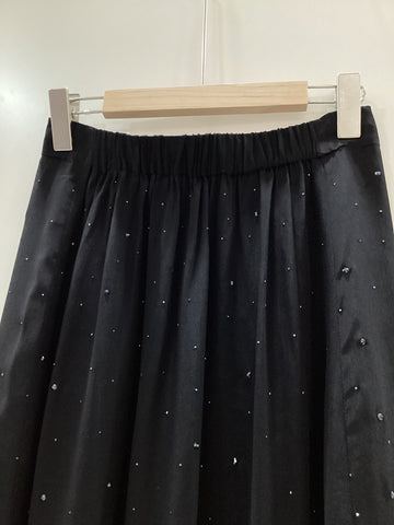 Women Lace Stitching High Waist Midi-WF00414-Veeddydropshipping